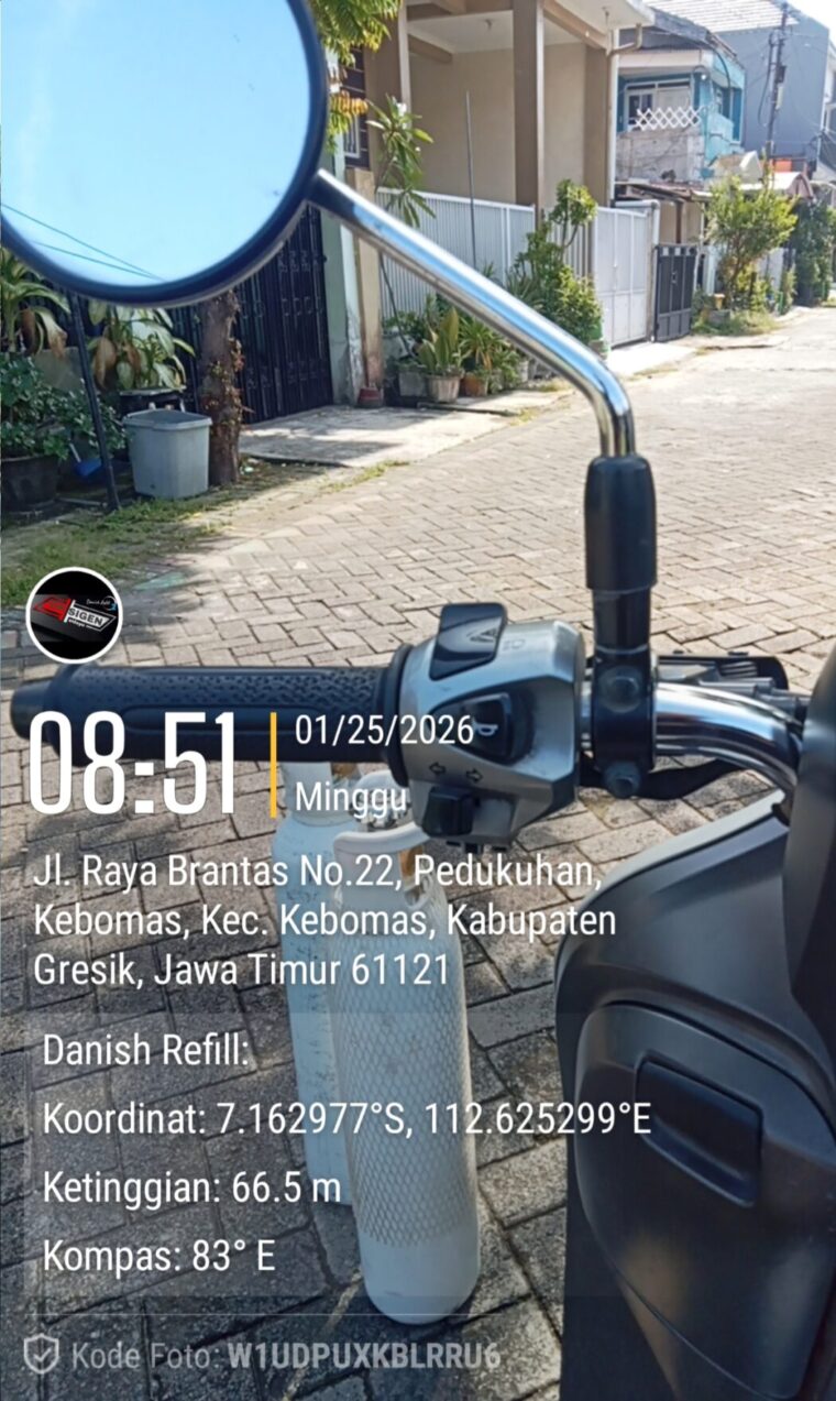 isi ulang oksigen dengan sistem tukar tabung isi